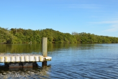 So we went over to the quiet inlet side.