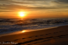 As a west coaster, a beach sunrise is pretty special.