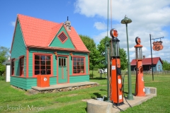 Old gas station.