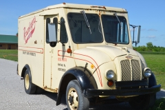 Old dairy truck.