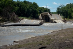 On our way south to Gruene, we had to detour at Wimberly where the bridge was out.