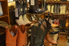 Lots of cowboy boots.