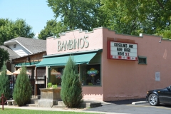 For Dad's birthday, a lunch with neighbors at Bambino's.