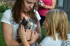 Kendra and Lanie with Gypsy.